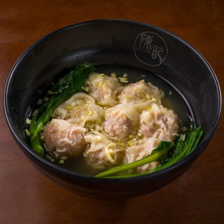 Savor our wonton soup