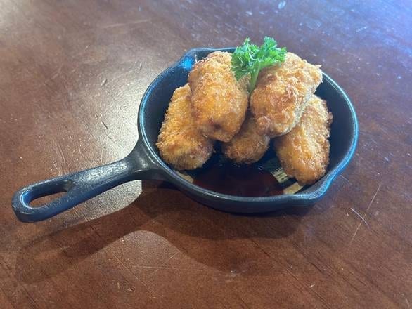 Fried Japanese Oysters.