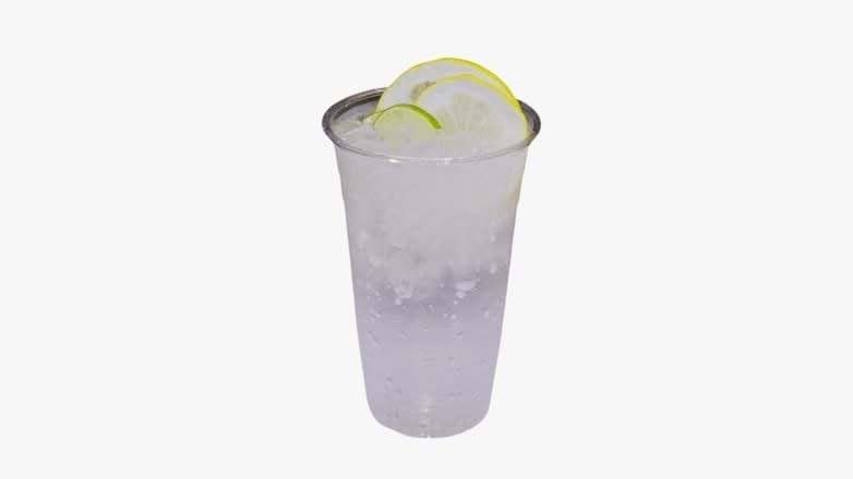 Sparkling Water with Lemon.