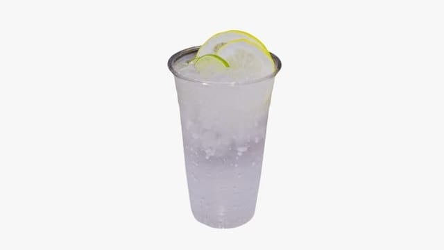 Sparkling Water with Lemon.